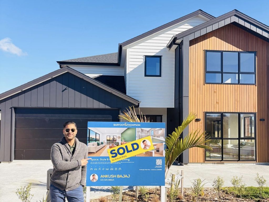 Ankush at work in Pukekohe